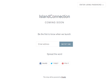 Tablet Screenshot of islandconnection.com